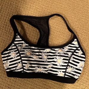 Betsey Johnson Daisy Sports Bra XS